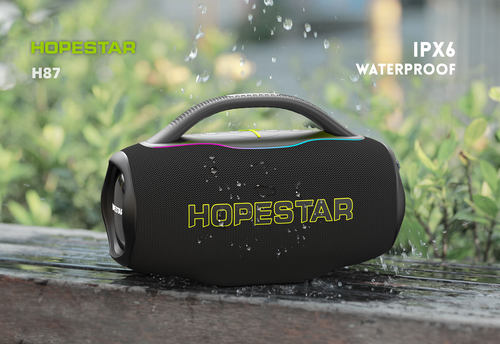 HOPESTAR H87蓝牙音响70W大功率低音炮户外手提便携防水蓝牙音箱