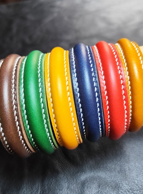 手工皮具挂件真皮包挂件高级感手串