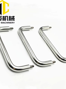 C-UWANM不锈钢外螺纹圆形拉手外装把手提手C-UWANSM8-75/100