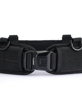战术户外运动宽腰封CS工装尼龙皮带训练保安巡逻钓鱼装备快拆腰带