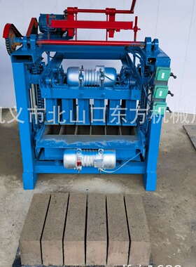 4-35四柱机400-100-200实心砖粉煤灰炉渣可制砖380V压力电动制砖