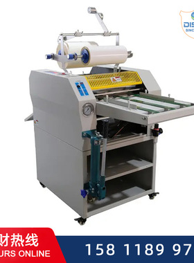 FM-390S变频调速自动割纸覆膜拉断一体半自动油温覆膜机 液压双膜