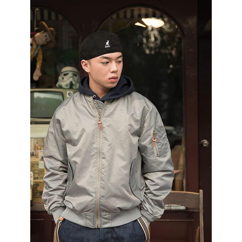 欧货潮牌飞行员新款夹克潮牌男薄款ma1宽松防水棒球服潮外套