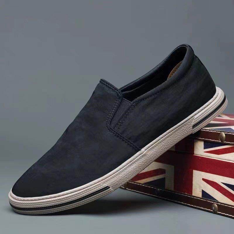 男鞋春季透气2025新款一脚蹬软底老北京布鞋男款休闲冰丝板鞋男士,流行男鞋,帆布鞋,淘宝优惠券,粉丝福利购,淘宝优惠卷