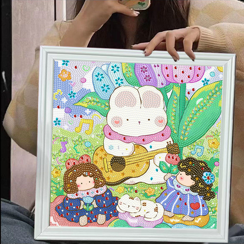 高级手工钻石儿童可爱材