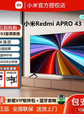 小米电视A Pro43英寸智能4K超高清液晶3G+64G储存55寸REDMI电视机