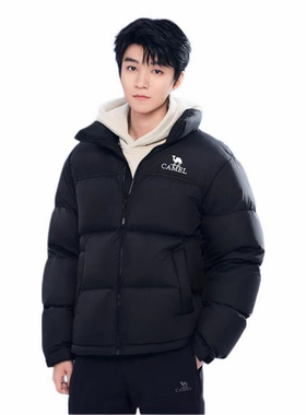 Camel/骆驼 2025AW 暖绒系列防泼水立领羽绒服 M13CR07066E cz仓