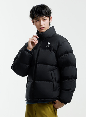 Camel/骆驼 2025AW 胶囊系列立领防风防寒保暖羽绒服 A33CR07144C