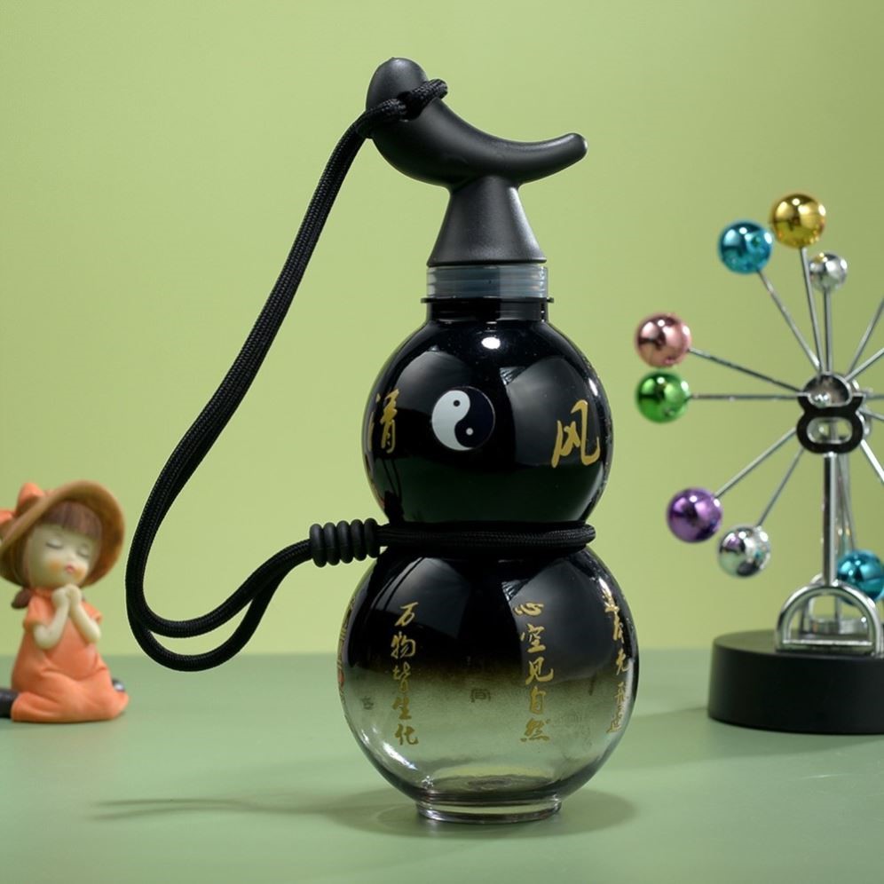 黑神话葫芦水壶杯可背可提900ml大容量礼物时尚创意潮流运动水杯