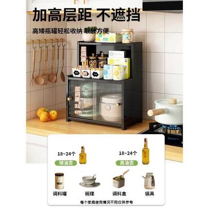 餐边柜非实木现代简约置物架厨房多功能收纳储物茶水柜新款小碗柜