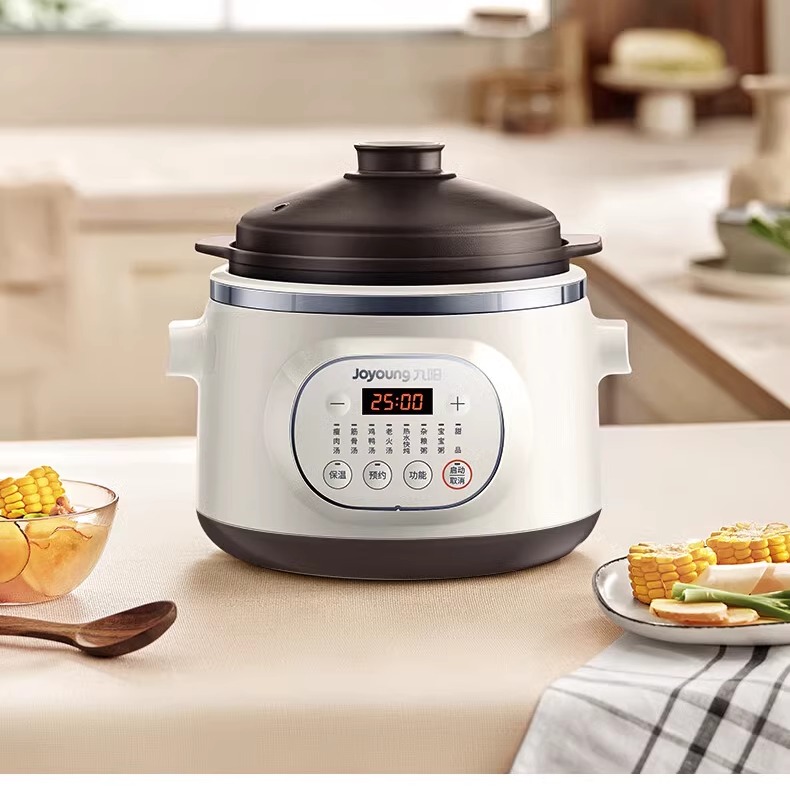 九阳紫砂单胆保温，预约功能