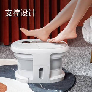 美的泡脚桶全自动加热恒温按摩洗脚桶家用深养生足浴盆MK-AJ0101