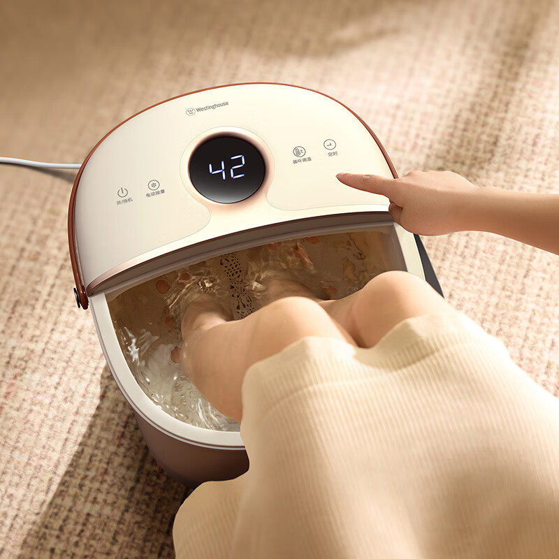 西屋足浴器全自动按摩泡脚桶电动足浴加热保温洗脚足疗家用WZY419
