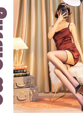 「追我 PursueMe」油光长筒袜夏季超薄油亮丝袜裸色美肤袜大腿袜