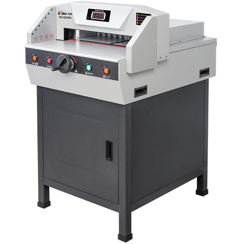 GOLDEN GD-QZ46柜05切纸纸PNF机 A3面电动式切纸幅机 标书 裁机