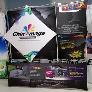 ED格子拉TUV网展示传架弹力广告宣栏灯箱布网莱卡布L灯箱拉网供拉