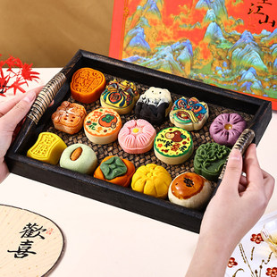 新年中式糕点2026多口味传统茶点零食高端礼盒装过年送礼企业团购