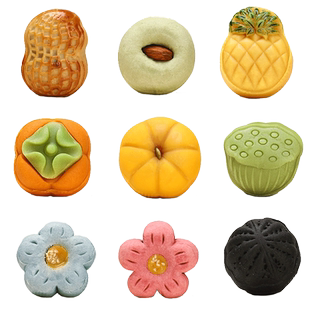 新中式订婚糕点喜饼摆台结婚甜品台布置周岁宴和果子茶点心伴手礼