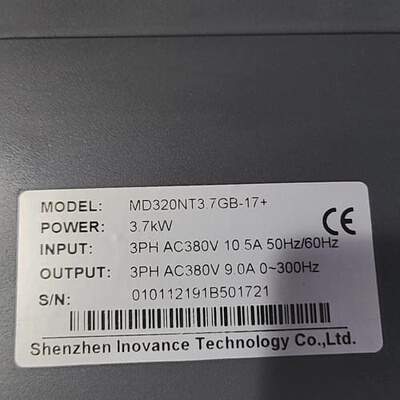 议价汇川变频器MD320NT3.7GB-17+适用