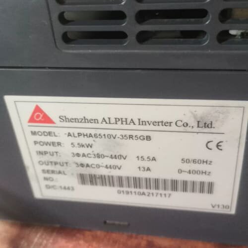 议价阿尔法变频器ALpHA6510v-35R5GB适用