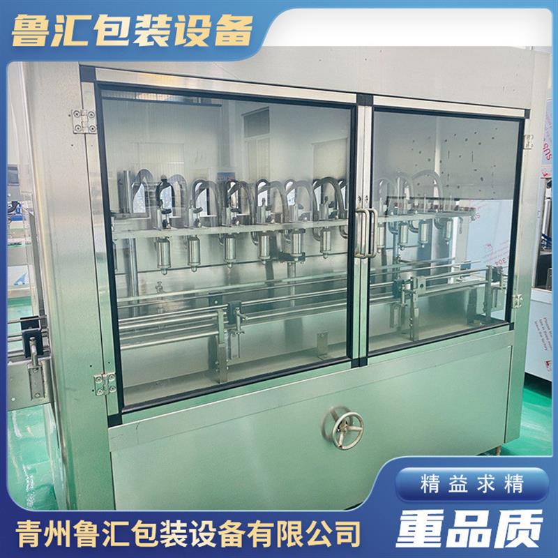 全自动活塞式灌装机 油类 液体包装机械 粘稠液灌装生产线