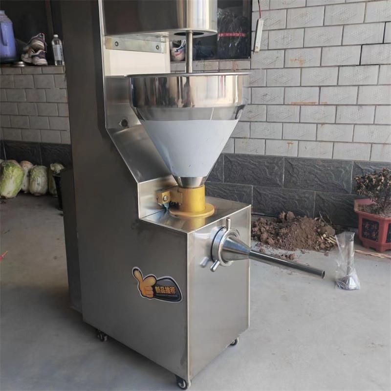 新款大型灌肠机 商用不锈钢红肠腊肠灌机 电动立式多功能灌肠机