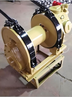 矿用小型气动绞车 矿用2吨气动绞车 JQHS-5*48风动绞车