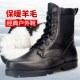 夏季 透气户外靴 作战训靴真皮高帮户外作训靴钢包头防水耐磨保安鞋
