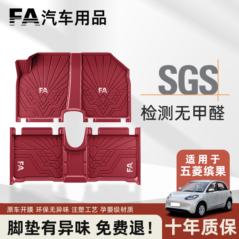 FA五菱缤果TPE无异味汽车脚垫