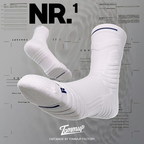 3 pairs of basketball socks, running stockings