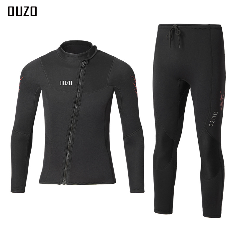 Slinx 3mm Diving Wetsuit Jackets And Pants Men Neoprene Divi