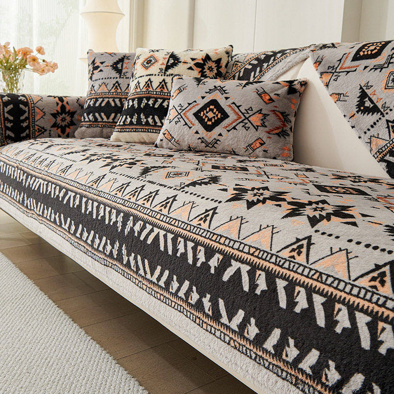 撸猫感冬季毛绒沙发垫防滑布艺四季通用皮冬款全盖沙发套罩巾定制,居家布艺,沙发垫,淘宝优惠券,粉丝福利购,淘宝优惠卷