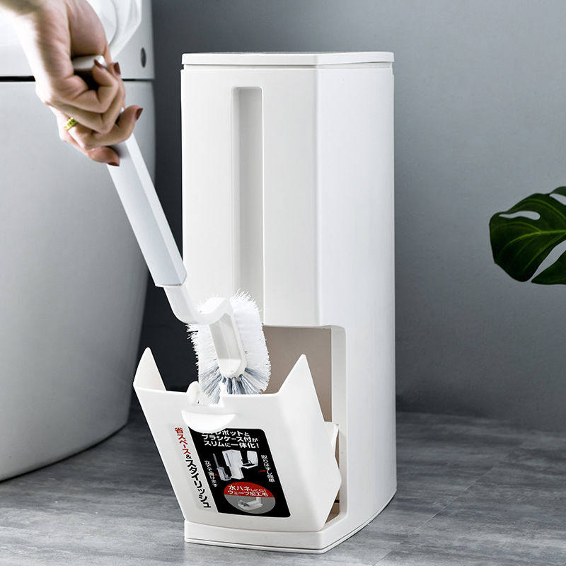 夹缝垃圾桶厕所清洁刷一体卫生桶按压密封清洁桶防水窄缝收纳桶,家庭/个人清洁工具,垃圾桶,淘宝优惠券,粉丝福利购,淘宝优惠卷