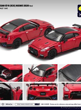 新款ERA 微1合/64 Nissn GT-R警车跑车缩小玩具男金汽车模a型
