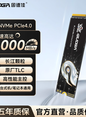 固德佳PC300 M.2 NVMe 512G 1T PCIe4.0 M2 固态硬盘SSD 长江 TLC