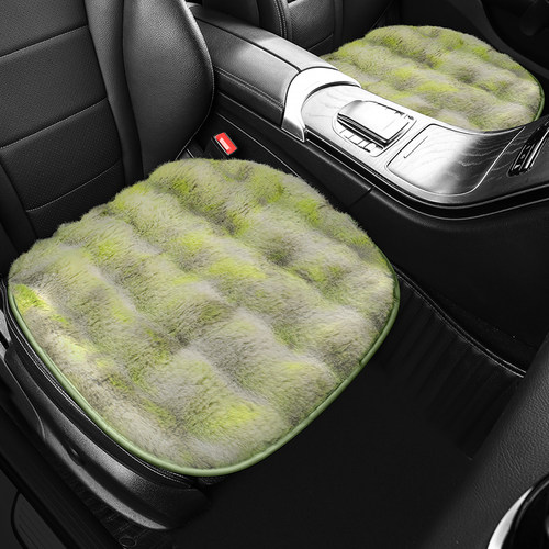 汽车坐垫冬季毛绒女士可爱座垫冬天短毛保暖单片屁屁垫车内车垫子