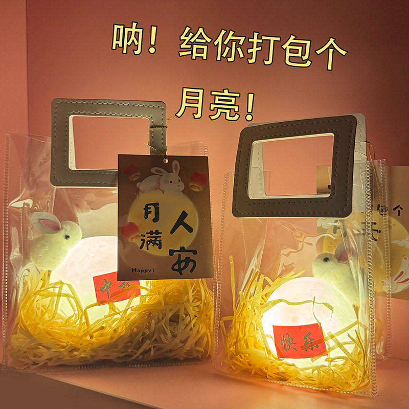 创意产品给你打包个月亮夜灯led网红月球灯星球灯新年小礼物礼品