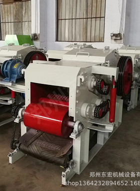 BX218鼓式削片机 杨木削片机时处理12吨木片 板材削片机