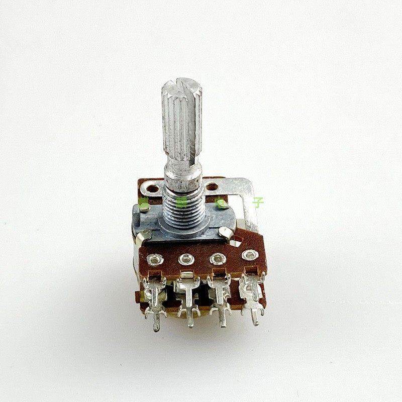 16型8脚双联A50K带等响抽头 步进式 音响功放音量电位器 轴长25MM,3C数码配件,USB多功能数码宝,淘宝优惠券,粉丝福利购,淘宝优惠卷