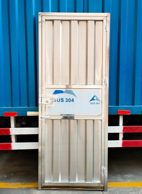 不锈钢门现货包邮防盗门简易门出租屋门单门杂物间门宿舍门阳台门