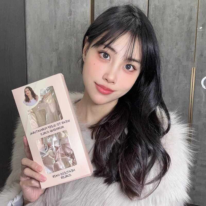 无热卷发神器懒人卷发棒大波浪睡觉海绵卷发带持久定型免烫不伤发