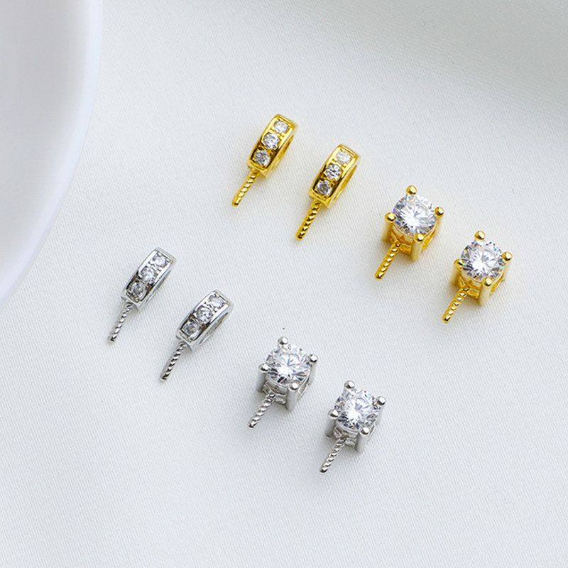 镶吊坠S925空托珠托微托纯银粘盘粘珠珍珠吊坠扣DIY锆石圆珠蜜蜡,饰品/流行首饰/时尚饰品新,其他DIY饰品配件,淘宝优惠券,粉丝福利购,淘宝优惠卷