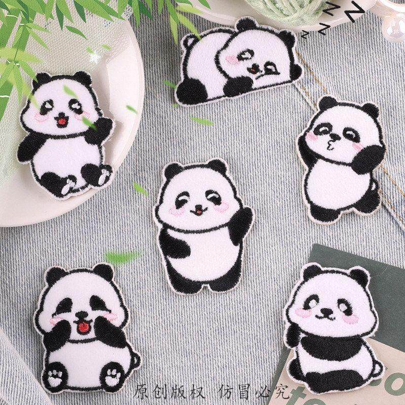 标草莓贴粘贴自刺绣动物补丁贴电脑熊猫绣花原创服装辅料卡通布贴,居家布艺,布贴,淘宝优惠券,粉丝福利购,淘宝优惠卷