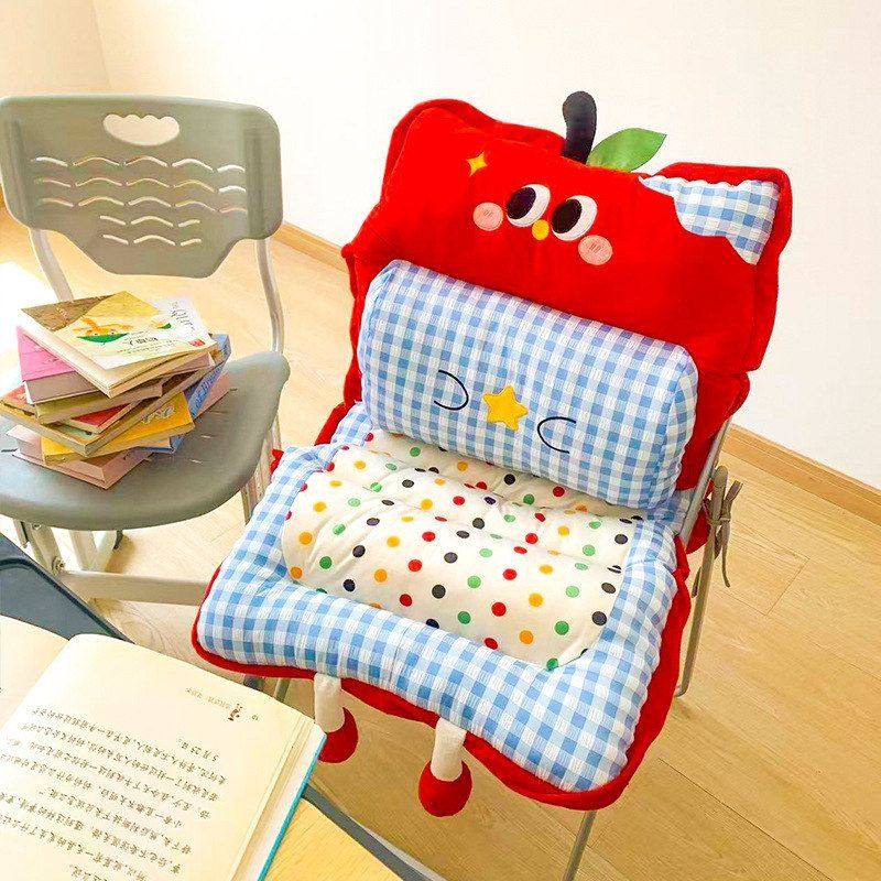 办公室拆洗卡通车载坐垫久坐椅子加厚腰托冬季可连体靠背一体垫子,居家布艺,沙发垫,淘宝优惠券,粉丝福利购,淘宝优惠卷