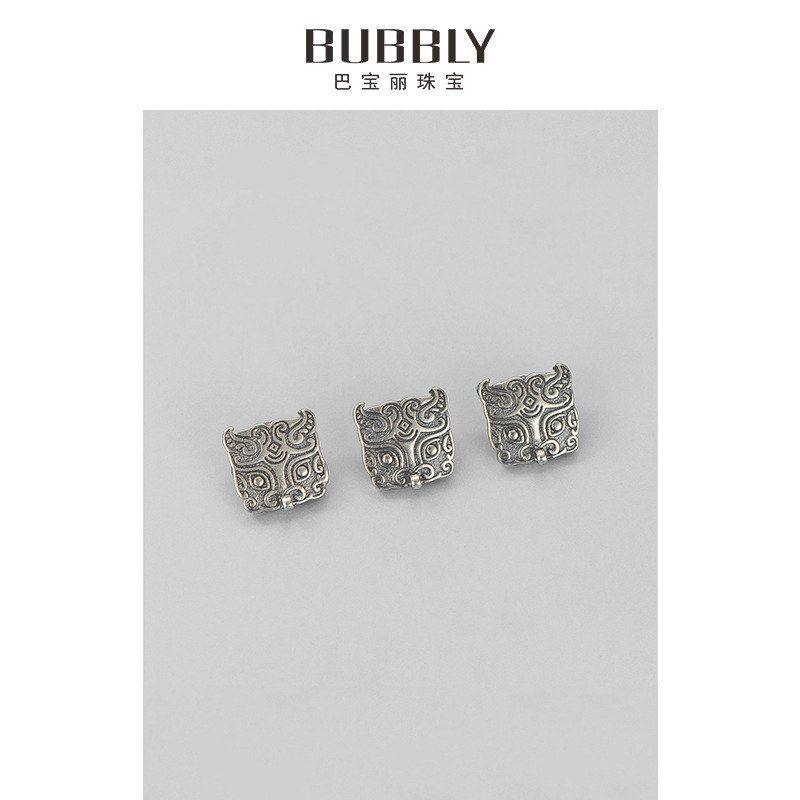 泰银DIY银神兽串珠扣子手牌饕餮编绳手工手链配件s925饰品纽扣,饰品/流行首饰/时尚饰品新,其他DIY饰品配件,淘宝优惠券,粉丝福利购,淘宝优惠卷