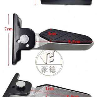 新蕾雅迪脚蹬 小炫迪后座改装折叠脚蹬 后座脚踏板电动摩国标车