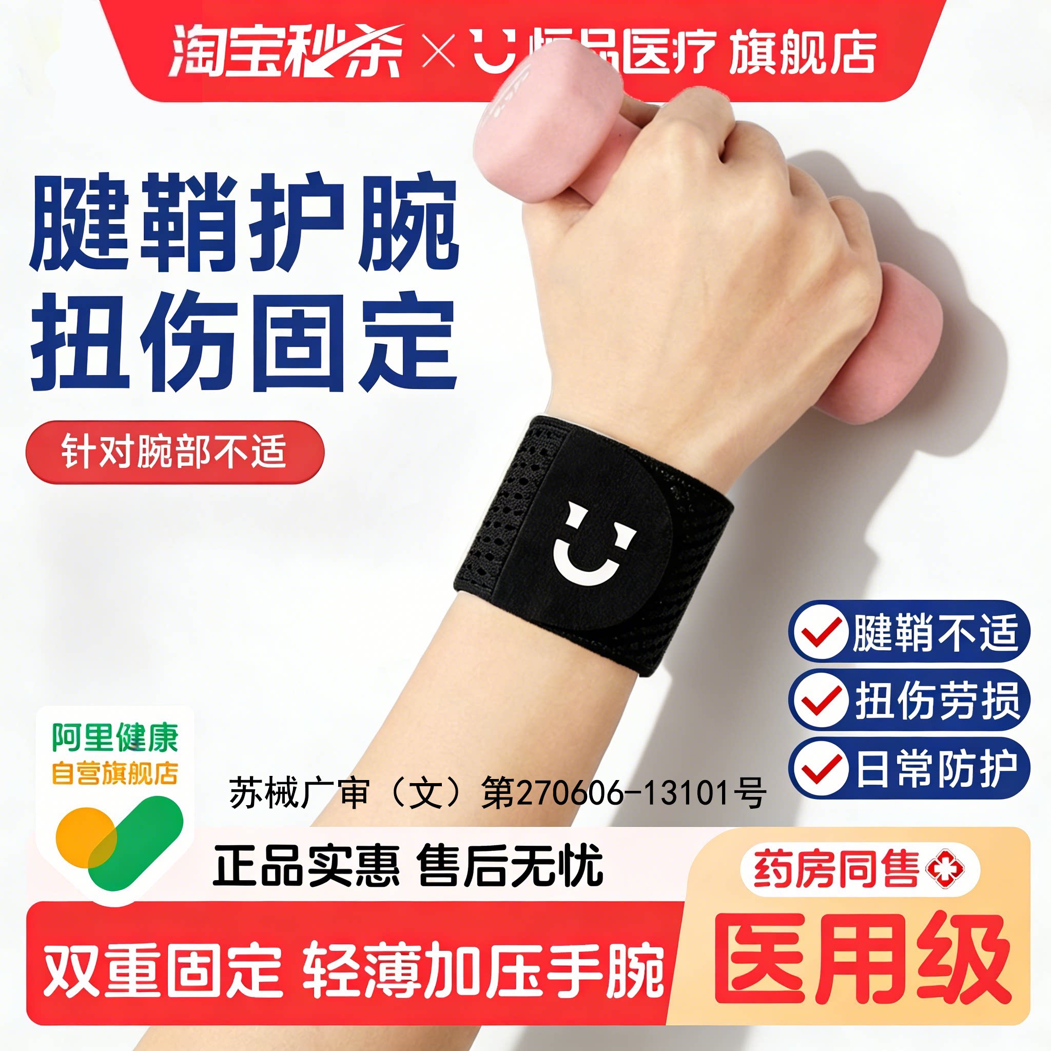 药监备案】医用护腕腱鞘扭伤防护