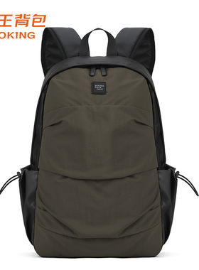 奥王跨境潮流简约双肩包电脑包休闲轻便短途旅行时尚单肩轻便