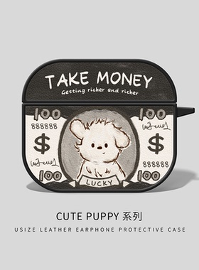 适用airpods4保护壳降噪版苹果耳机套二代pro四代蓝牙卡通小狗无线airpod4外壳硅胶3第4代airpodspro2盒1/2代