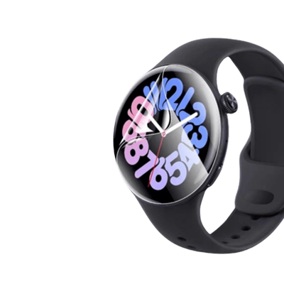 秒魔适用vivowatch3保护膜vivowatch5手表膜全屏表盘曲面软膜vivo3代智能运动手表vivi全包超清防摔防指纹vo